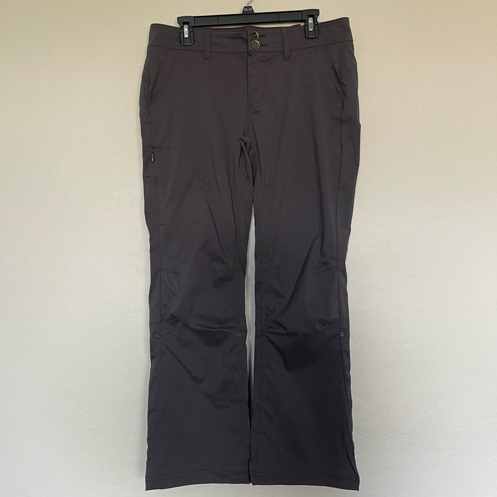 Prana Halle Pant Short Inseam in Coal size 12 - Picture 3 of 10